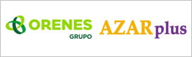 Logos del Azarplus y el Grupo Orenes, dueños del casino VivelaSuerte.