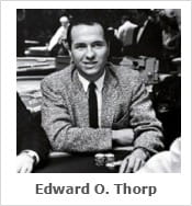 Edward Thorp es el primer autor de estratégia de blackjack