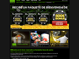 Promociones de 888casino