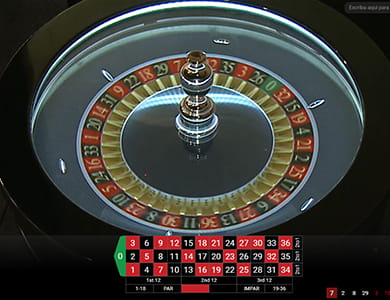 Ruleta bola rápida automática de Playtech en vivo.